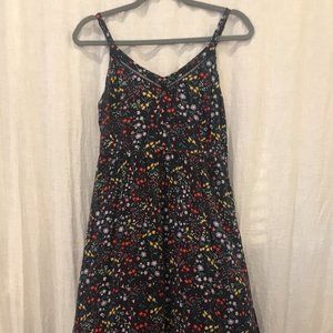Navy Floral Sundress